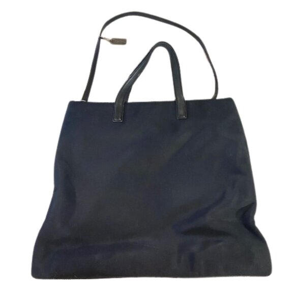 Coach 7418 Black Tote Bag, Shoulder Bag, Slim Design, Excellent Condition - Picture 11 of 13